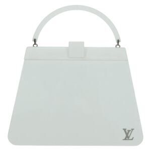 Louis Vuitton Plastic Handbag White